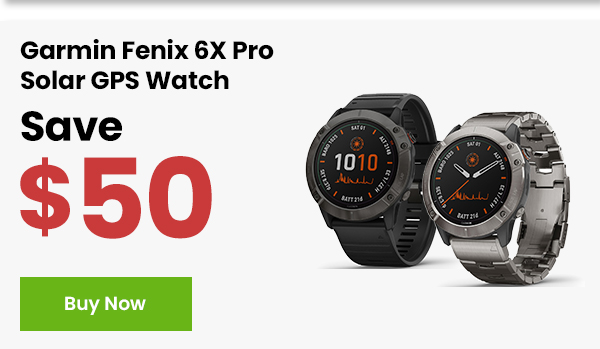 Garmin Fenix 6X Pro Solar GPS Watch